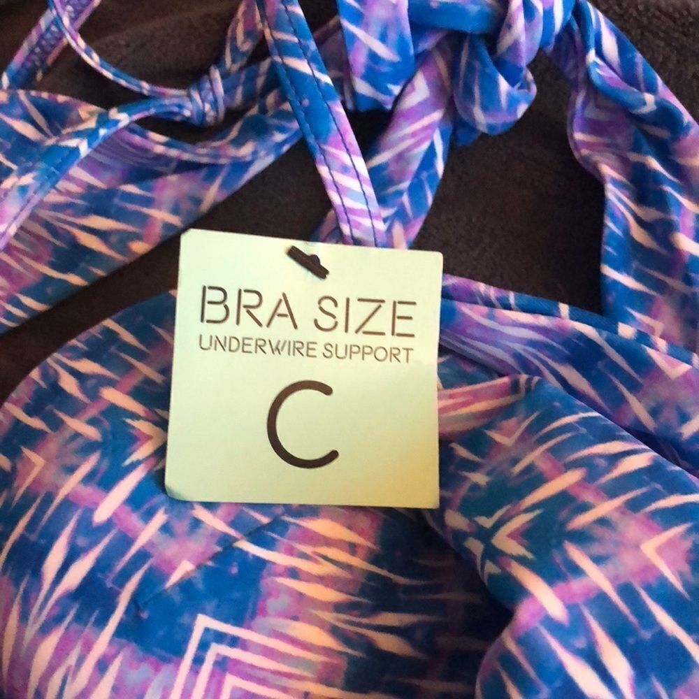 Sundazed printed wrap underwire bikini top - Picture 5 of 6